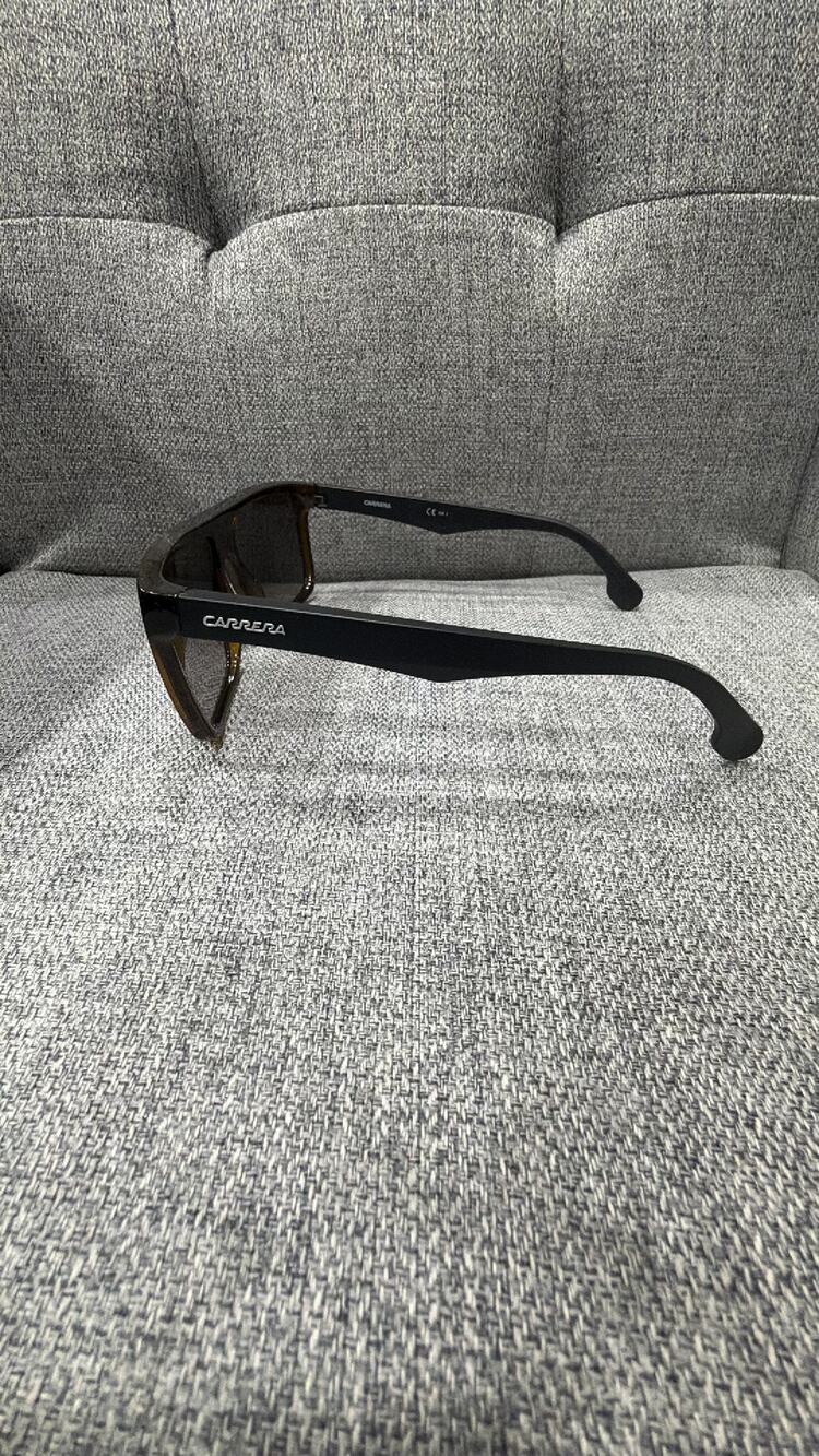 Carrera 5039/S Square Sunglasses Havana Matte Black
